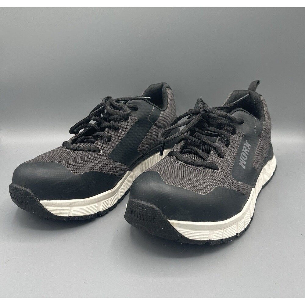WORX by Red Wing Lithium Safety Toe Shoes #5159 Black Gray  - Women’s Sz 8